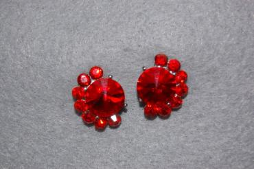 Pendientes Aroa rojos