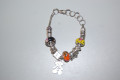 Bracelet Pandora Teddy bear and cat old silver