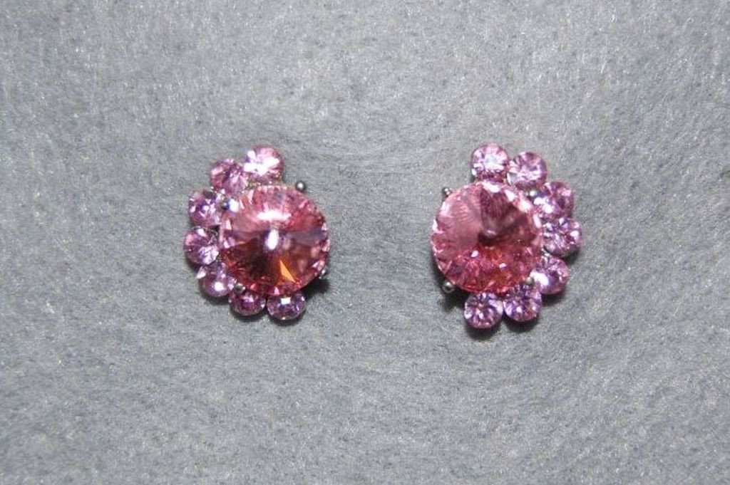 Earrings pink Aroa