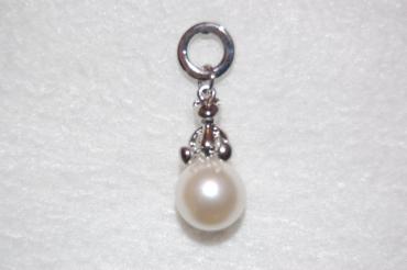 Pendientes oso y perla