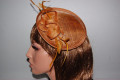 English headdress Golden - ochre