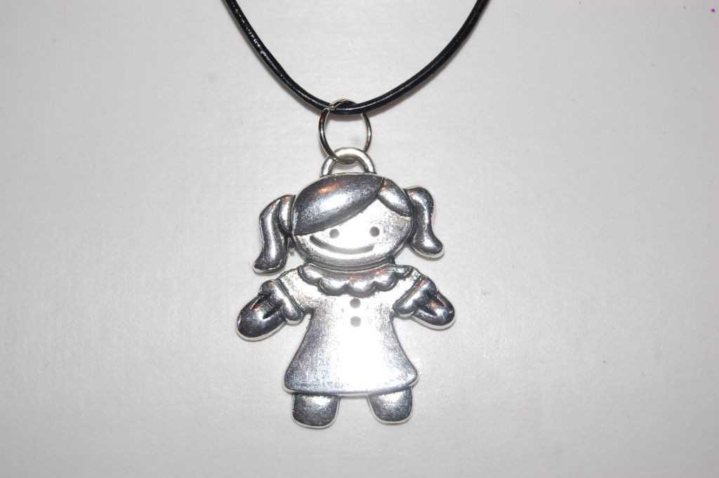 Cute little girl necklace