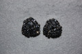 Pendientes cortos Diamante titanio