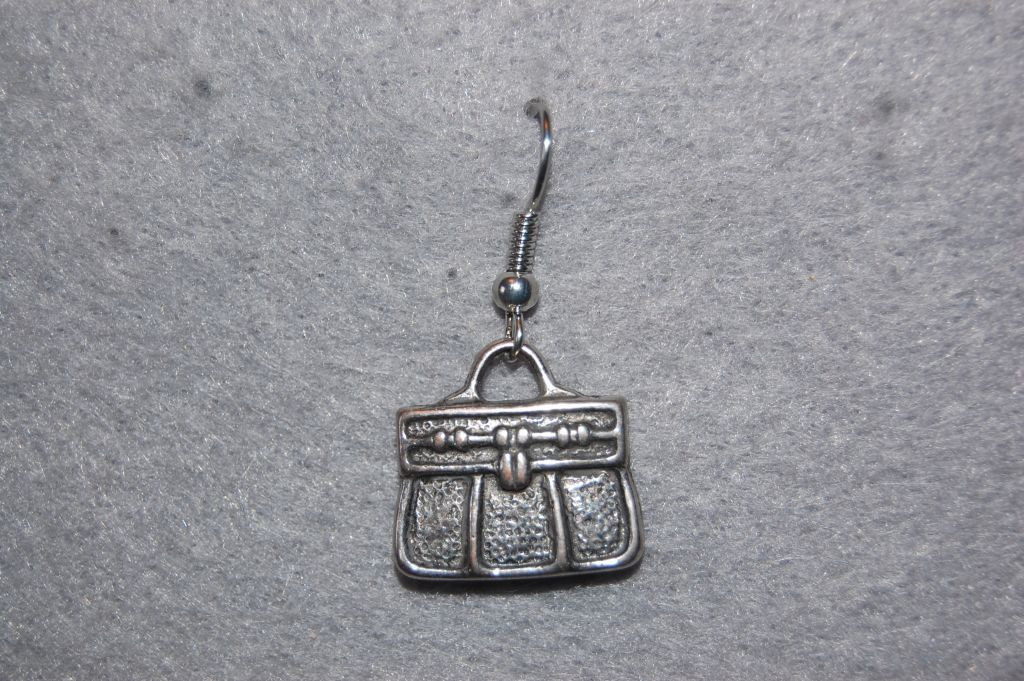 Pendant bag silver