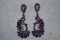 Pendientes Bosque morado