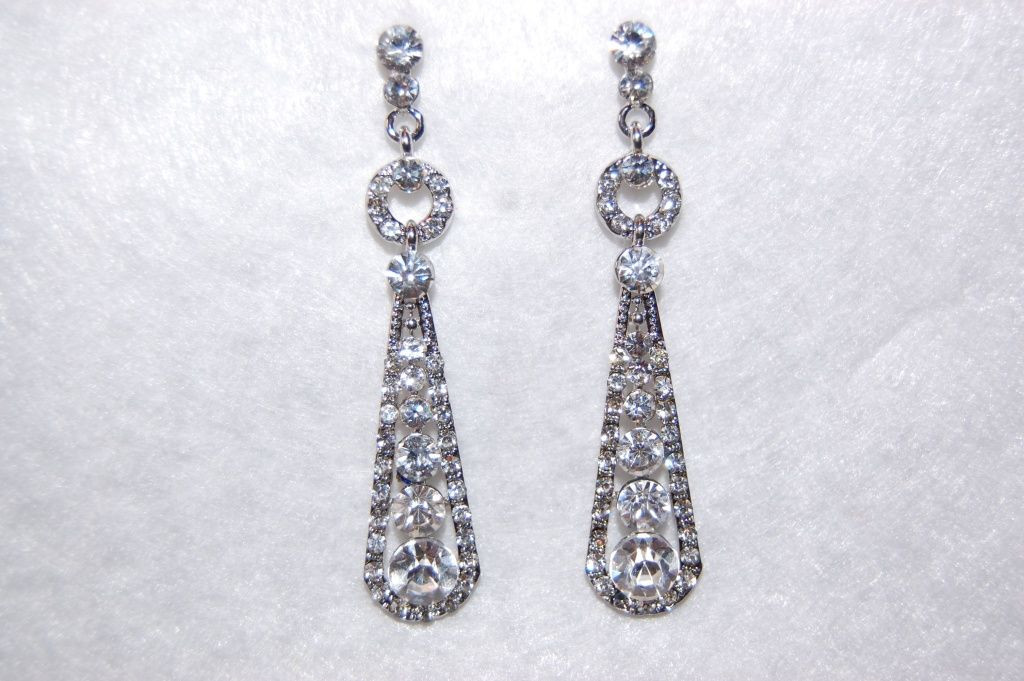 Siena white earrings