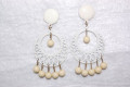 Earrings Lunarillo beige