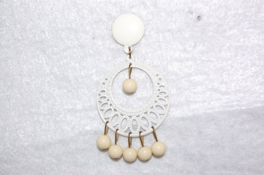 Earrings Lunarillo beige