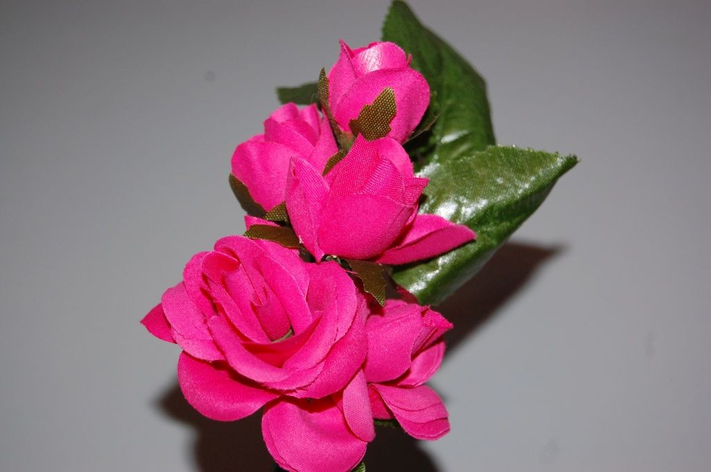 Flor ramillete fucsia