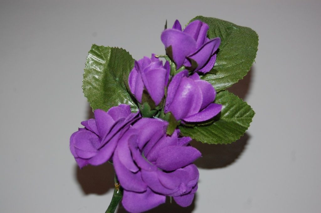 Flower corsage purple