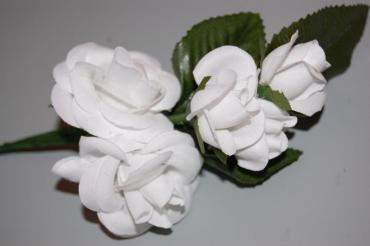 Flor ramillete blanco