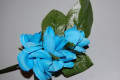 Flower turquoise corsage