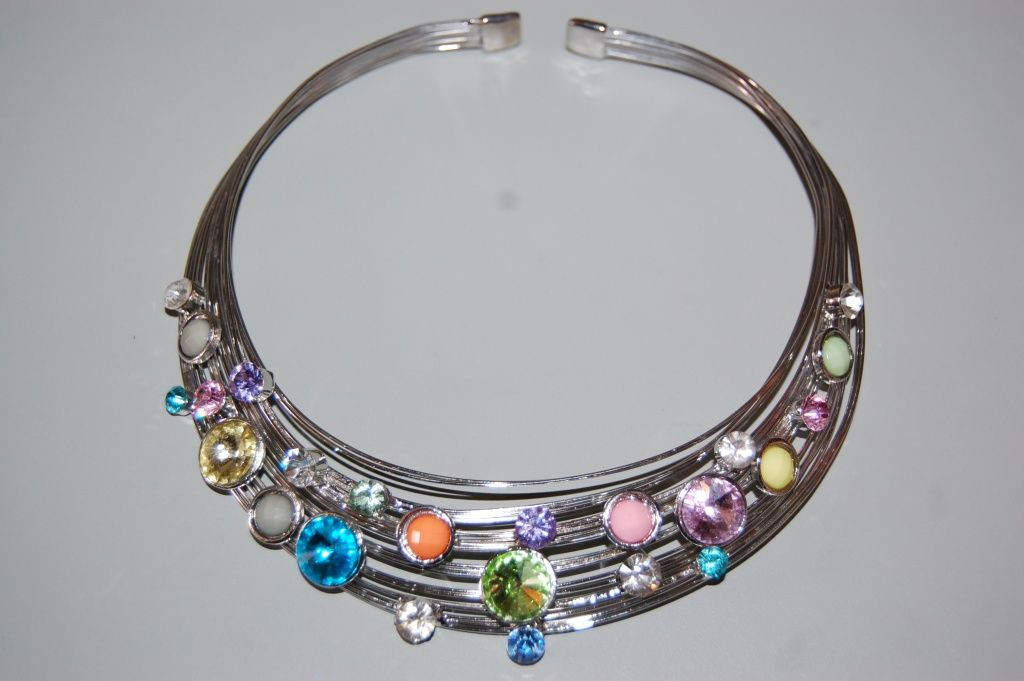 Choker silver thousand glitters