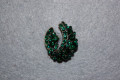 Lina earrings green sparkles