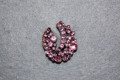 Pendientes Lina brillos rosa