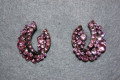 Pendientes Lina brillos rosa