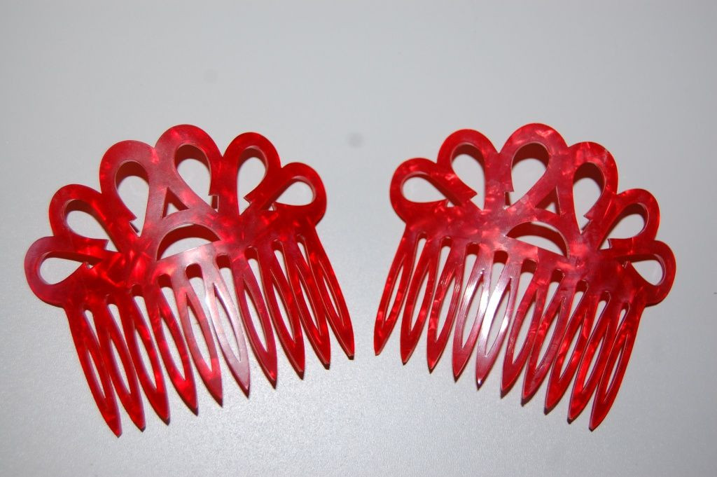 Set two Combs madruga Red