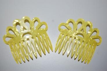 Set two Combs madruga yellow
