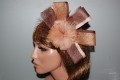 Elsa Brown and gold headdress