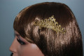 Princess Tiana golden comb