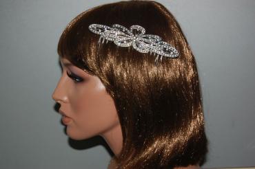 Peina Anabel plata vieja y brillos