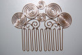 Golden spiral comb