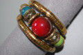 Red and Golden Horus bracelet