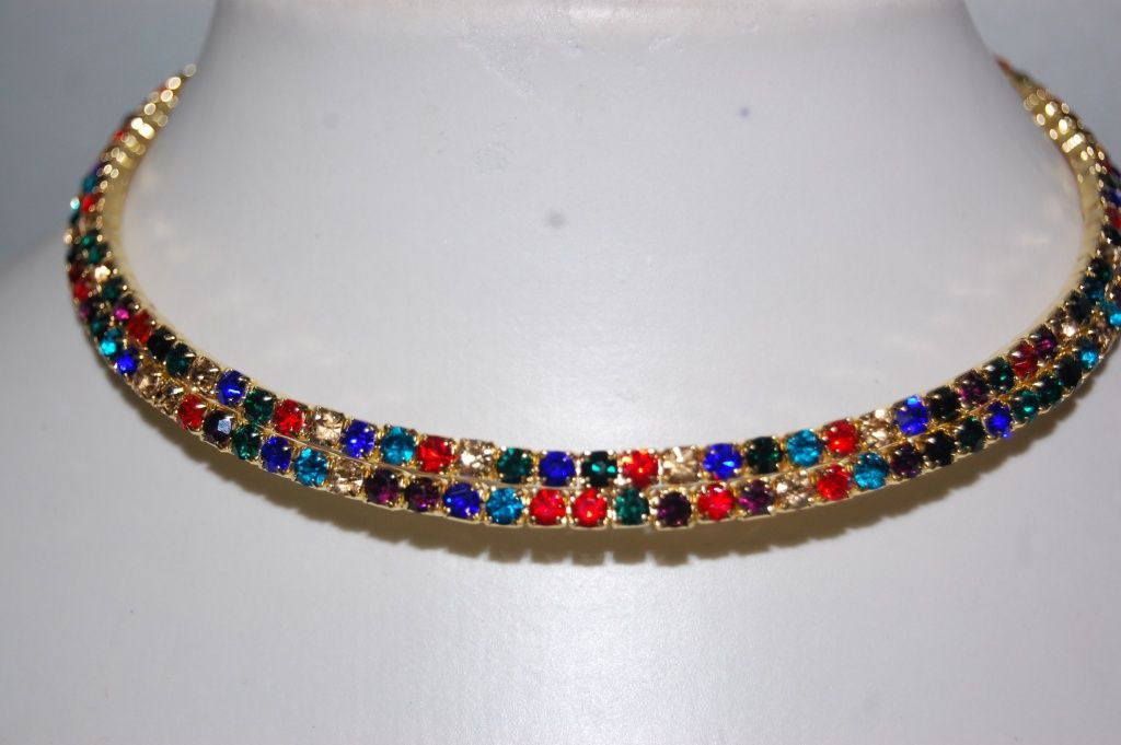 Choker thousand Rainbow glitters