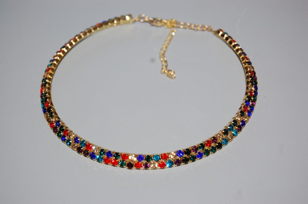 Choker thousand Rainbow glitters