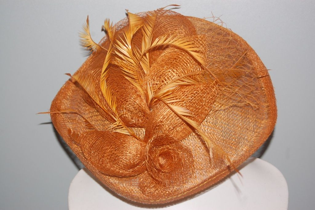 Headdress Hat Golden Anna