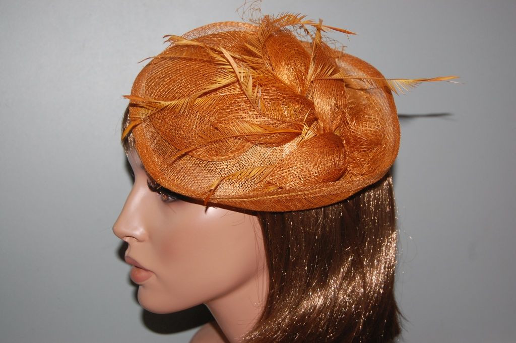 Headdress Hat Golden Anna