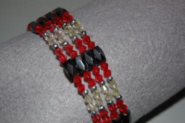 Red magnetic pulsera-gargantilla