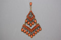 Marisol earrings Gold Orange