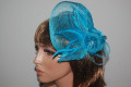 Large turquoise María headdress