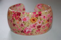 Pulsera cien flores rosas