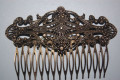 Angeles comb tiara old gold