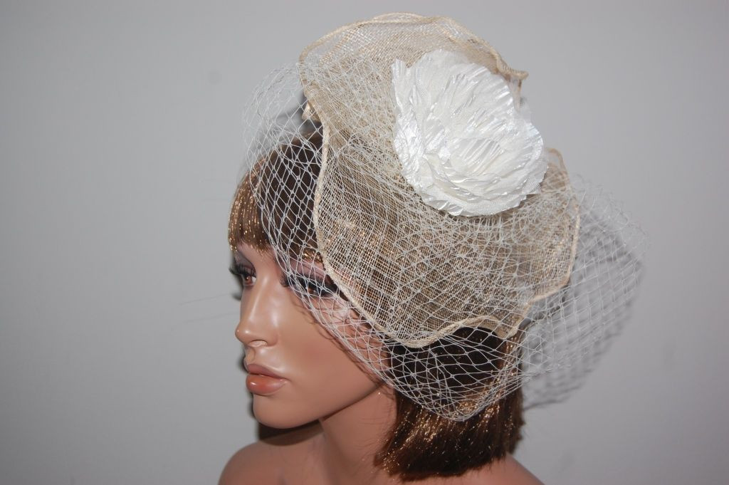 New beige Queen headdress