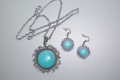 Set turquoise Turkish stone