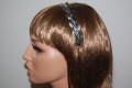 Greek goddess tiara silver