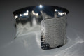 Omega silver Cuff Bracelet