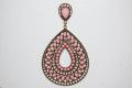 Pink earrings luna lunera