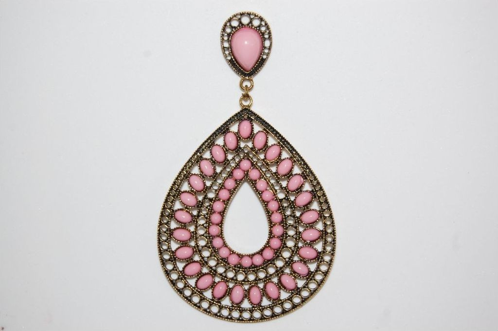 Pink earrings luna lunera