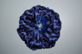 Maria blue satin flower